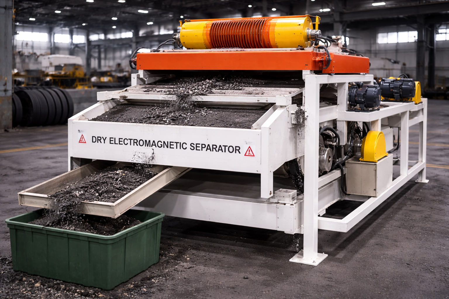 dry electromagnetic separator